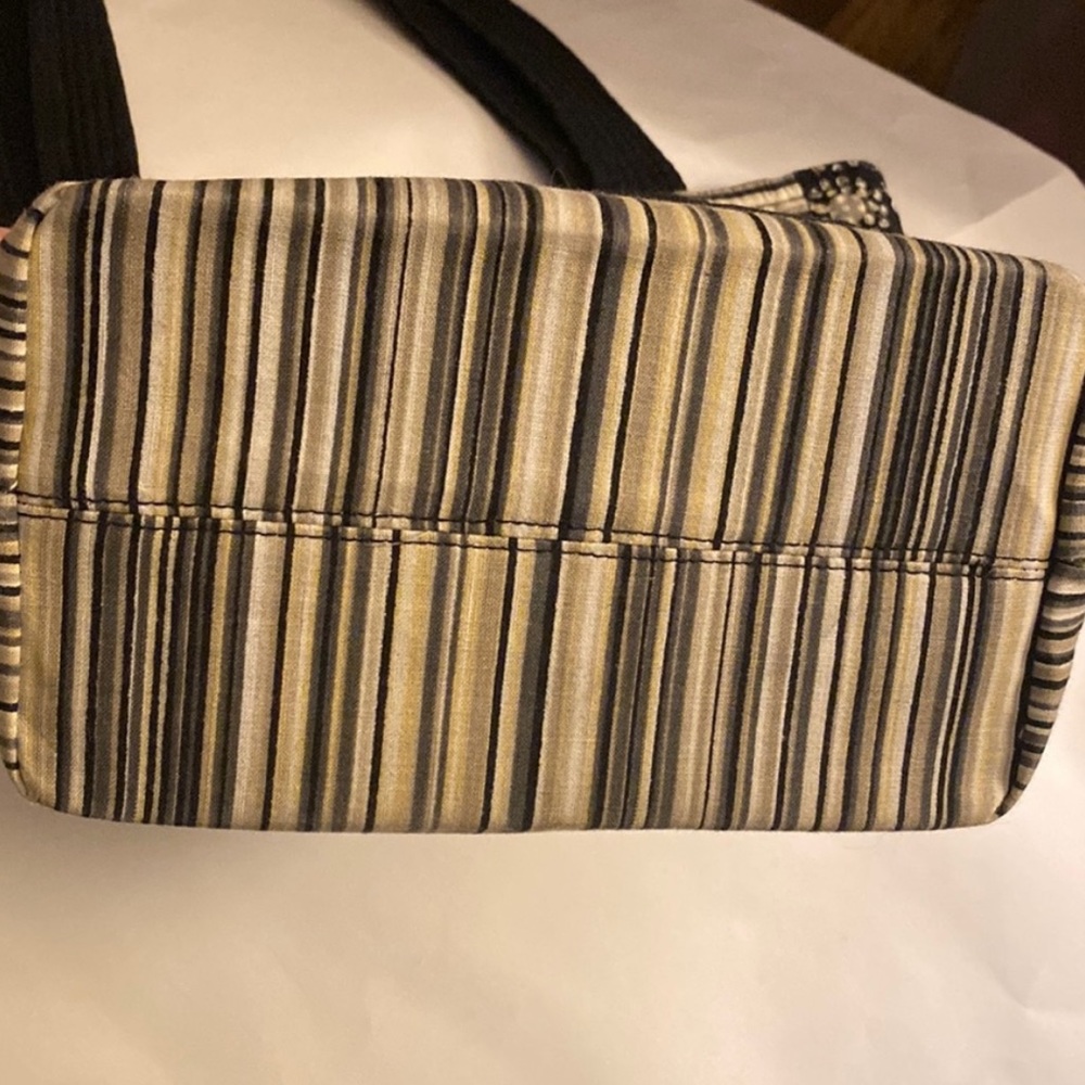 Donna Sharp shoulder tote bag patchwork quilted b… - image 9